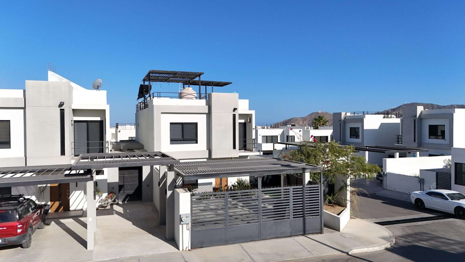 Cabo San Lucas 4 De Marzo Casa Belia Investment Opportunity in the Heart of 4 de MarzoWelcome to Casa Belia, a versatile property located in the heart of the popular Colonia 4 de Marzo neighborhood in Cabo San Lucas. Positioned on a highly visible corner lot, this unique property combines residential comfort with commercial potential, making it an excellent opportunity for homeowners, investors, or entrepreneurs.The property features:* A comfortable main house with a spacious outdoor patio* Separate studio space ideal for guests, rental income, or a private office* Commercial/business area with street exposure* Multiple access points and flexible parking options* Gated perimeter for privacy and security* Large tiled courtyard perfect for entertaining or future improvementsIts strategic cor for sale