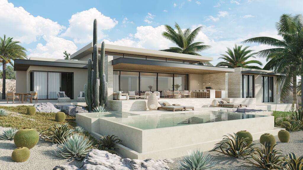 Cabo San Lucas Pedregal Csl Where the Pacific becomes your private theater.Perched on the cliffs of El Pedregal, Milichichi is a rare convergence of architectural precision and raw natural drama. From every level of this four-story residence, the Pacific stretches endlessly before you -- and during the season, whales breach and call close enough to hear from the comfort of your deck. This is not a – Cam. Del Mar, Cabo San Lucas, BS
