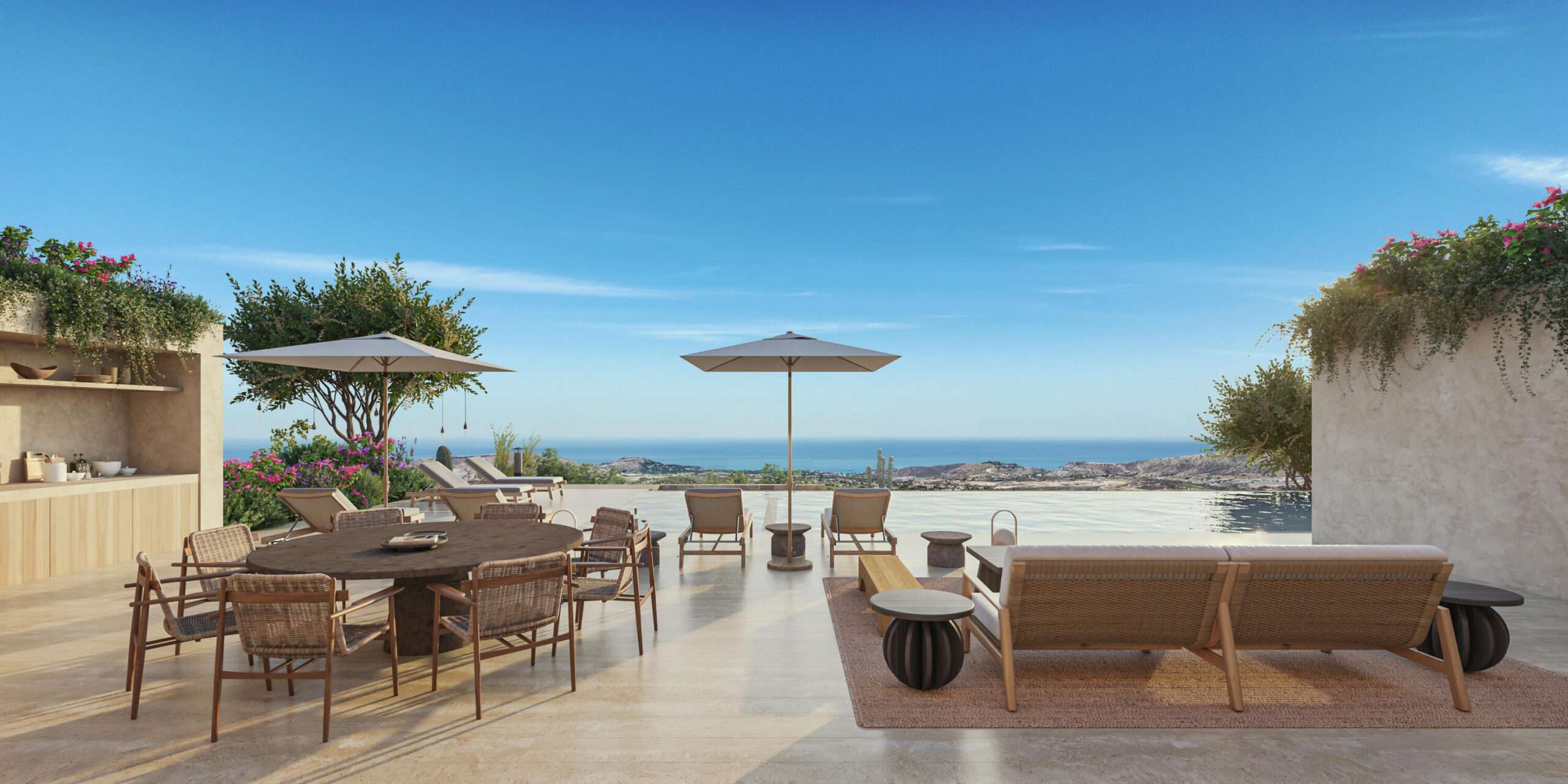 Cabo San Lucas Pedregal Csl Where the Pacific becomes your private theater.Perched on the cliffs of El Pedregal, Milichichi is a rare convergence of architectural precision and raw natural drama. From every level of this four-story residence, the Pacific stretches endlessly before you -- and during the season, whales breach and call close enough to hear from the comfort of your deck. This is not a – Manzana 26 Callejon de Los Ni, Cabo San Lucas, BS